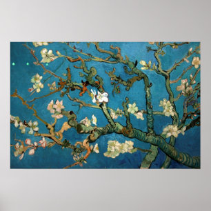 Almond Blommar Vincent Van Gogh Poster XXL