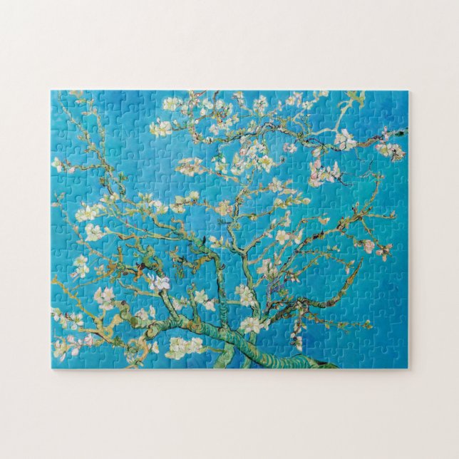 Almond Blommar, Vincent van Gogh Pussel (Horisontell)