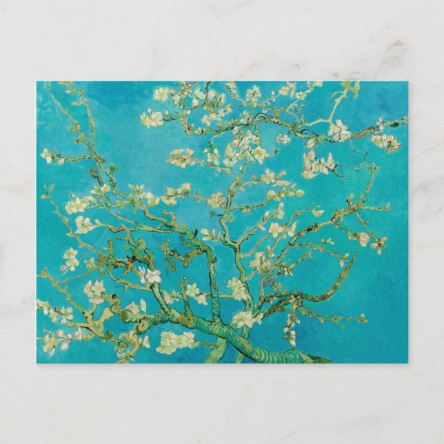 Almond Blommars av Vincent van Gogh (1890) Vykort (Framsida)