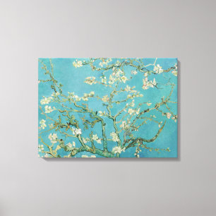 Almond Blommars av Vincent Van Gogh Fine Art Canvastryck