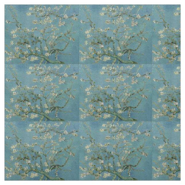 Almond Blommars av Vincent Van Gogh Fine Art Tyg (Provkarta)