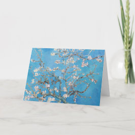 Almond Blommars Blue Vincent van Gogh Art Painting Kort