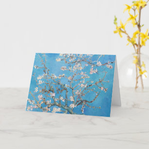 Almond Blommars Blue Vincent van Gogh Art Painting Kort