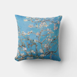 Almond Blommars Blue Vincent van Gogh Art Painting Kudde