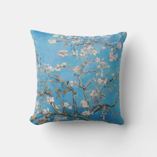 Almond Blommars Blue Vincent van Gogh Art Painting Kudde