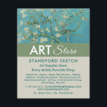 Almond Blommars by Van Gogh, Art Supplies Store Flygblad<br><div class="desc">Almond Blommars by Vincent Van Gogh,  Art Supplies Store Advertising Flyer från Affärskortet Store.</div>