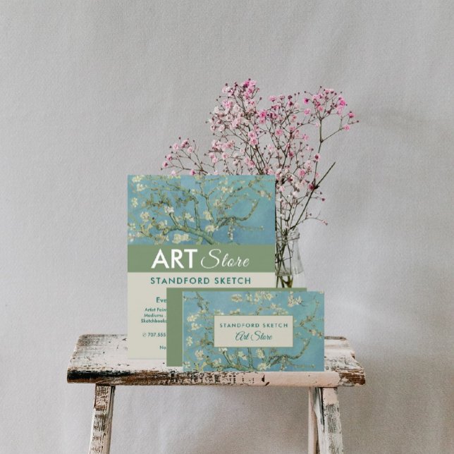 Almond Blommars by Van Gogh, Art Supplies Store Reklamblad (Skapare uppladdad)