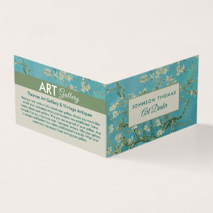Almond Blommars by Vincent Van Gogh, Art Dealer Visitkort