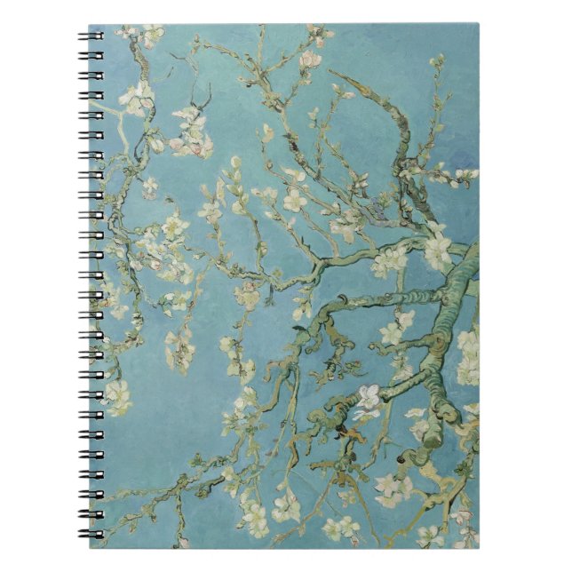 Almond Blommars Painting av Van Gogh Anteckningsbok (Framsidan)