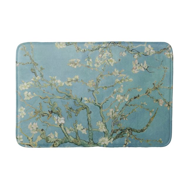 Almond Blommars Painting av Van Gogh Badrumsmatta (Framsidan)
