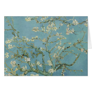 Almond Blommars Painting av Van Gogh Hälsningskort