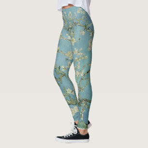 Almond Blommars Painting av Van Gogh Leggings