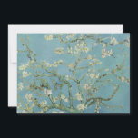 Almond Blommars Painting av Van Gogh Tack Kort<br><div class="desc">Almond Blommars är en grupp av flera målningar som Vincent van Gogh målade 1888 och 1890 i Arles och Saint-Rémy,  södra Frankriket av blommande mandel träd. Blommar träd var speciellt för van Gogh. De representerade uppvaknande och hopp. Han njöt dem estetiskt och fann glädje i att måla blommar träd.</div>