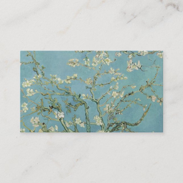 Almond Blommars Painting av Van Gogh Visitkort (Framsida)