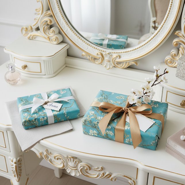 Almond blommars presentpapper (Skapare uppladdad)