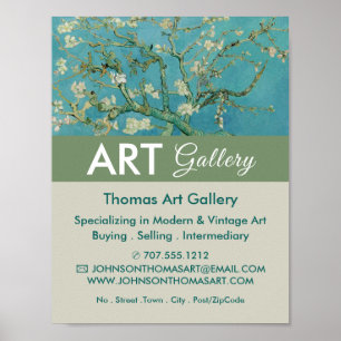 Almond Blommars, Van Gogh, Art Dealer, Gallery Poster