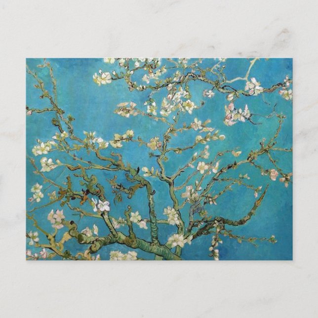 Almond Blommars Vincent van Gogh Artwork Vykort (Framsida)
