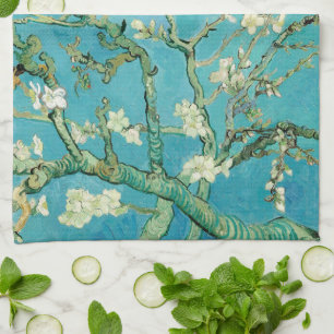 Almond Blommars Vincent Van Gogh Kökshandduk