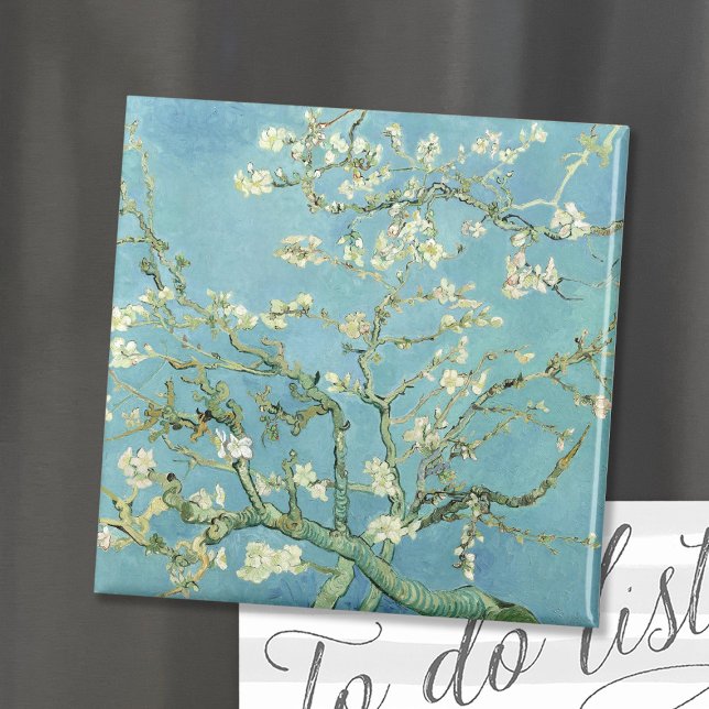 Almond Blommars | Vincent Van Gogh Magnet (Skapare uppladdad)