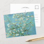 Almond Blommars | Vincent van Gogh Vykort<br><div class="desc">Almond Blommars (1890) av den nederländska konstnären Vincent van Gogh (1853-1890). Van Gogh's Almond-Blommar målar upp känsliga vita blommor mot ett vibrerande turkos himmel, symboliserar nytt liv och förnyelse. Den japanska konstens inspiration, elegant grenar och flytande linjer skapar en känsla av lugn och naturskönhet. Med de texturerade penseldragen och det...</div>