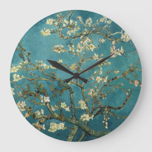 Almond Blommars Wall Clock Stor Klocka