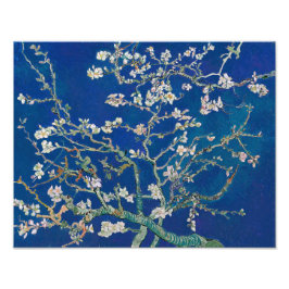 Almond Bloom (Indigo) | Van Gogh | Fototryck