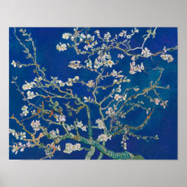 Almond Bloom (Indigo) | Van Gogh | Poster