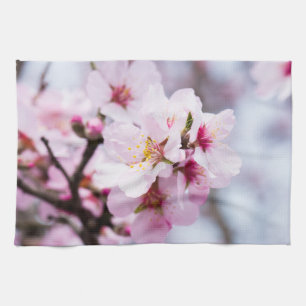 Almond blooming kökshandduk