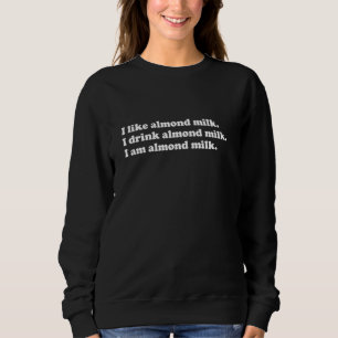Almond Mjölk Älskare Manar Women Girls Boys T Shirt