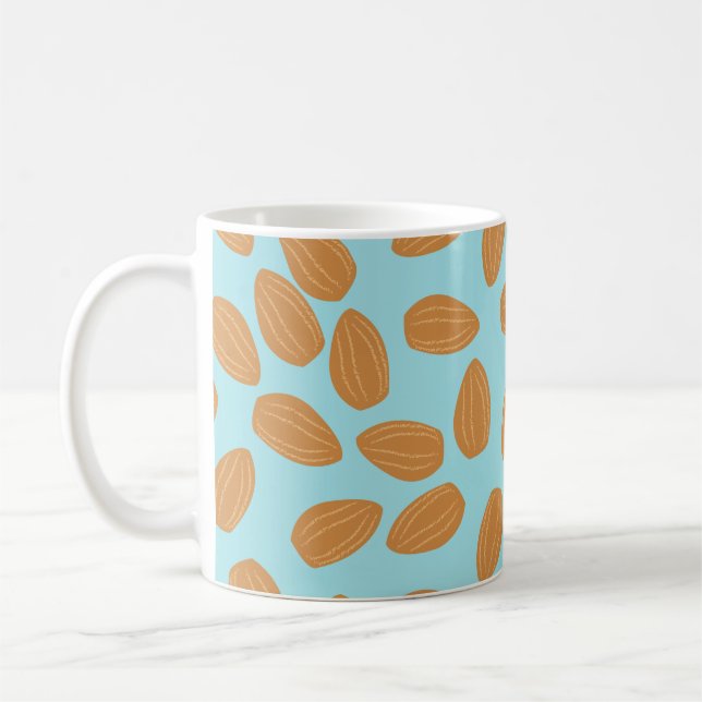 Almond Mönster Kaffemugg (Vänster)