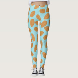 Almond Mönster Leggings