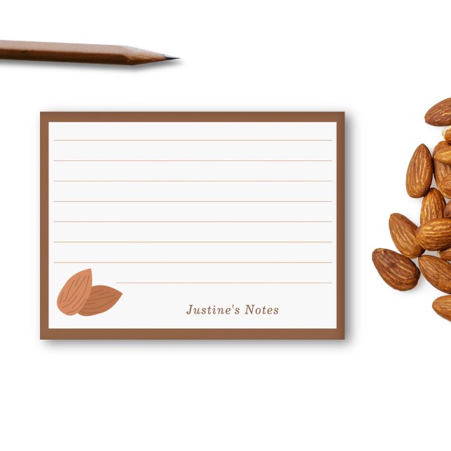 Almond Post-it Block (Almond Post-it Notes)