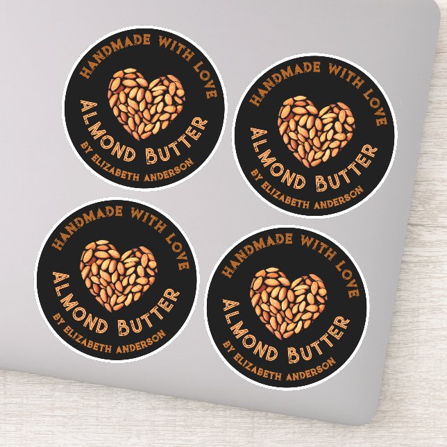 Almond Product Klistermärken (Detalj)