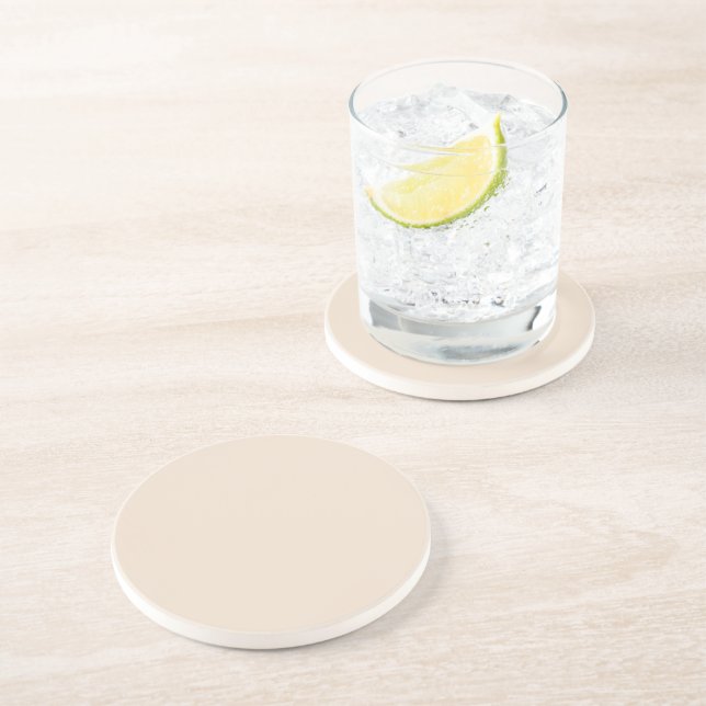 Almond solid färg underlägg (Sidan)