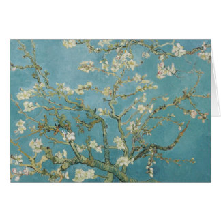 Almond träd i blommar av Vincent Van Gogh Hälsningskort