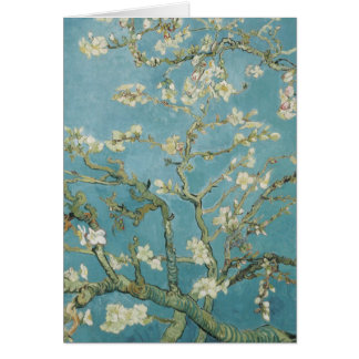 Almond träd i blommar av Vincent Van Gogh Hälsningskort