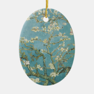 Almond träd i blommar av Vincent Van Gogh Julgransprydnad Keramik