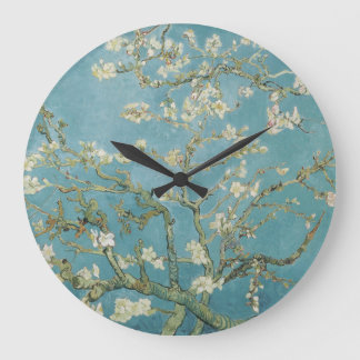 Almond träd i blommar av Vincent Van Gogh Stor Klocka