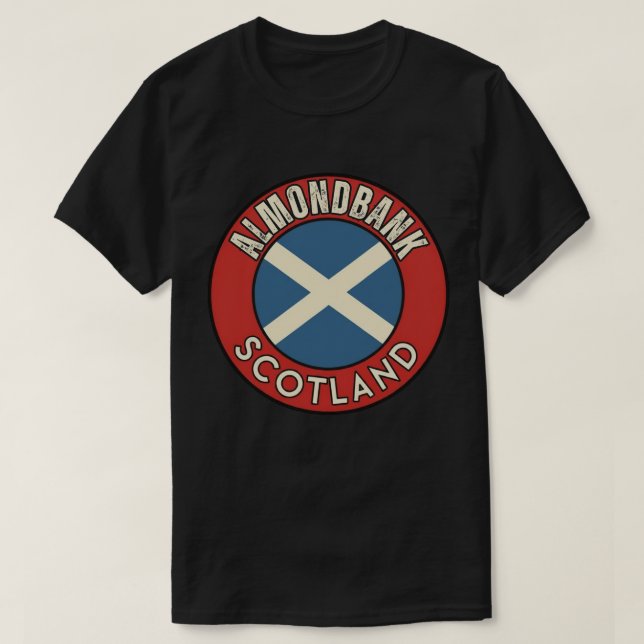 Almondbank, Skottland T Shirt (Design framsida)