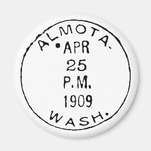 Almota Ghostmark Magnet (Framsidan)