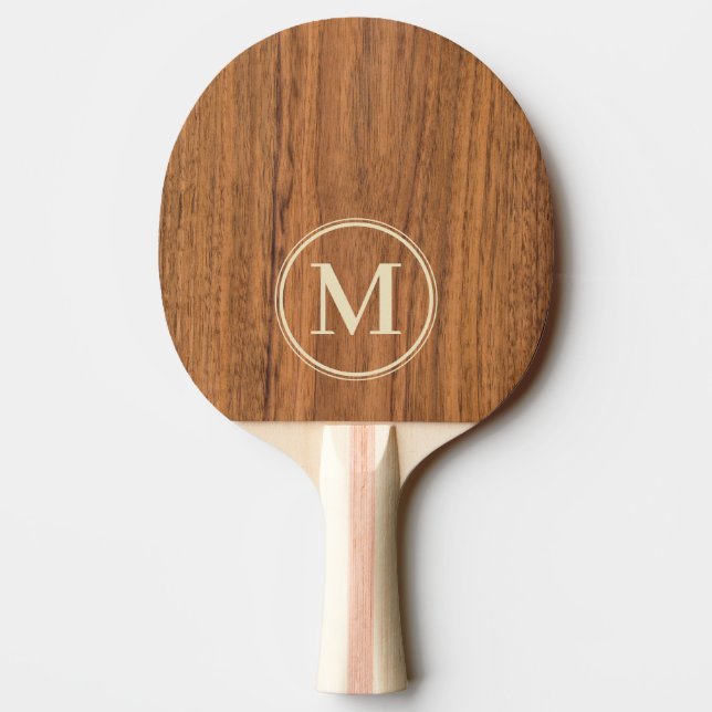 Almträ Monogram Pingisracket (Baksidan)