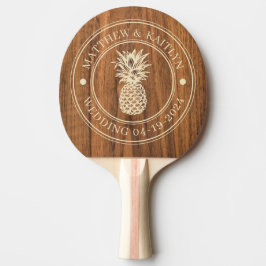Almträ Pineapple Bröllopsnamn Pingisracket
