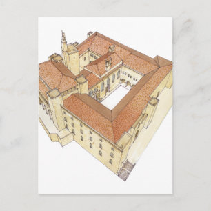 Almudaina Royal Palace. Palma de Mallorca Spanien Vykort