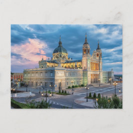 Almuneda cathedral i Madrid Vykort