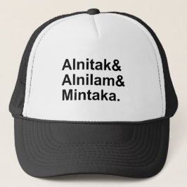 Alnitak Alnilam Mintaka | 3 Orionens Bälte Truckerkeps
