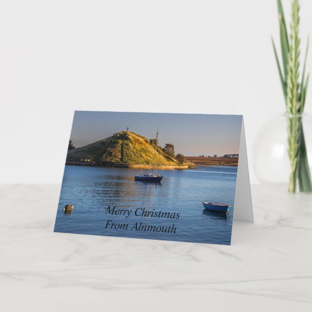 Alnmouth Greeting Card Helgkort (Framsida)