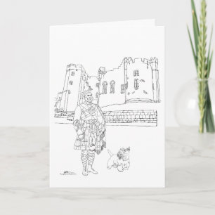 Alnwick Castle, Kiltad herre, Scottie Dog Kort