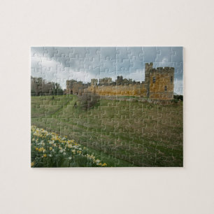 Alnwick slott, Northumberland, UK Pussel