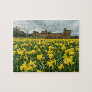 Alnwick slott, Northumberland, UK Pussel