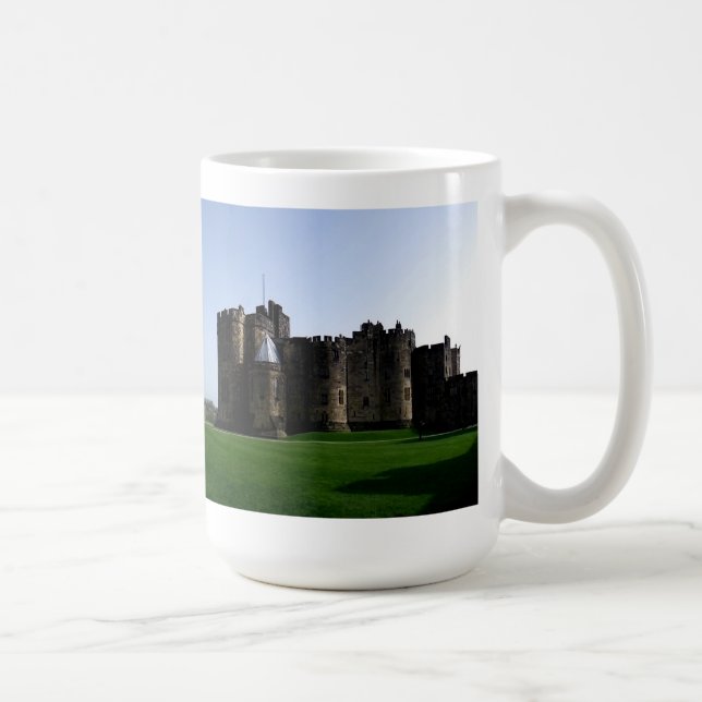 Alnwick slott - panorama kaffemugg (Höger)